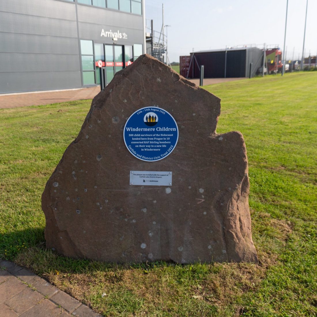 Windermere children plaque