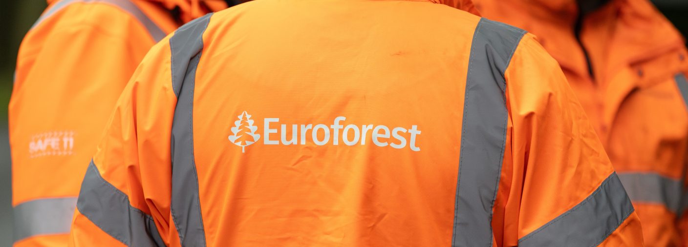 Euroforest orange hi-vis jacket