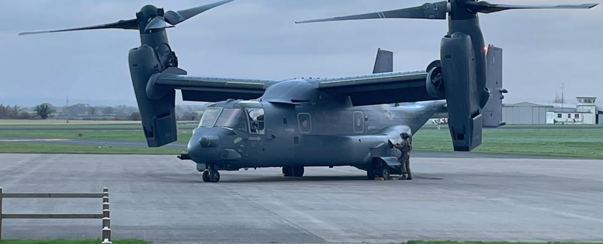 U.S. Air Force CV-22 Osprey Visits CLDA