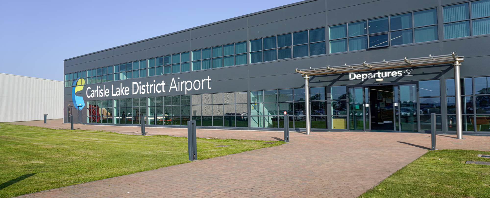 Carlisle Lake District Airport Entrance