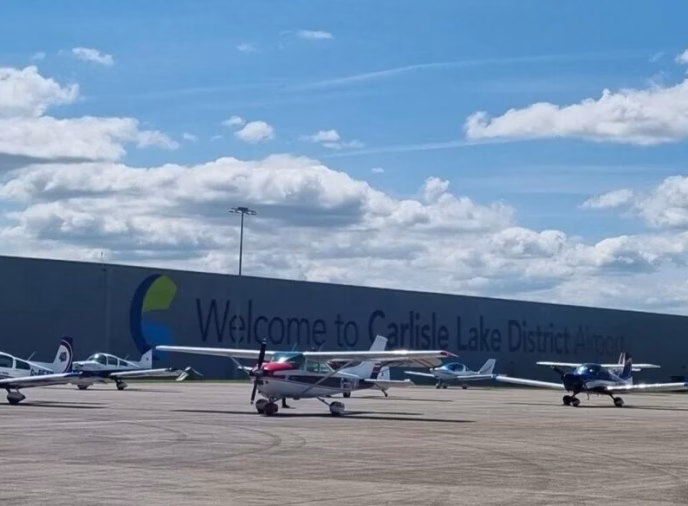 Carlisle Lake District Airport
 wide view