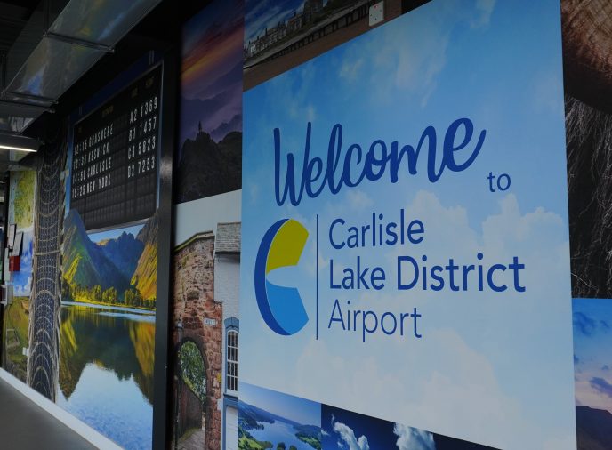 Welcome sign